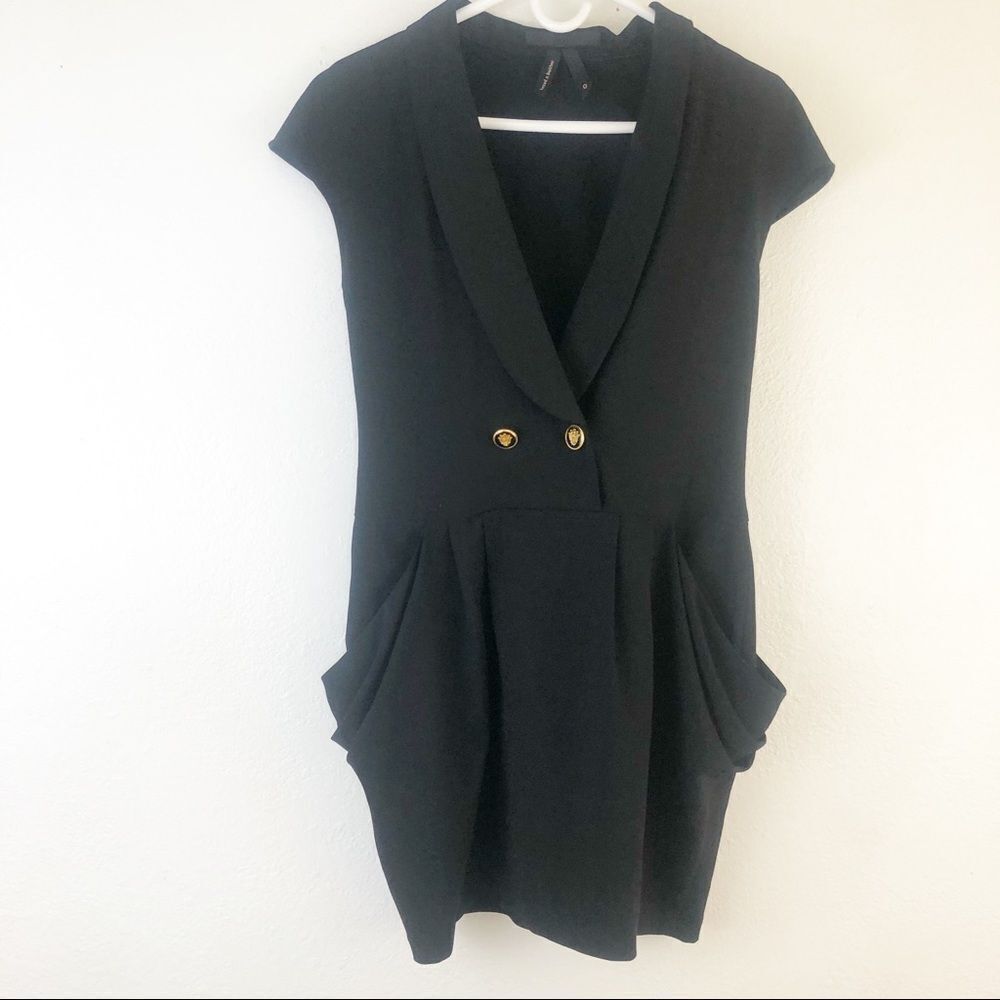 Bread N Butter Black Dress with Pockets on side 0